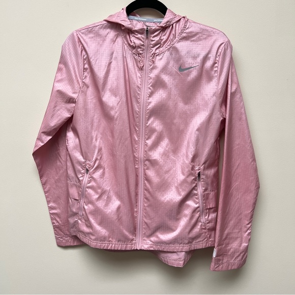 Nike Pink Windbreaker Jacket - Picture 1 of 10